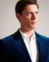 EDWARDJ-Jackets-Add a luxurious twist to your look with the EDWARDJ velvet blazer. Crafted from pure cotton, its slim fit and peaked lapels exude a refined yet bold style. Velvet blazer Peaked lapels Pure cotton Slim fit Button fastening Fully lined- Ted Baker Romania